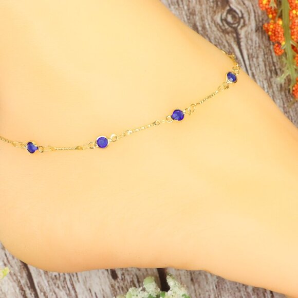 "Dainty Anklet for Women – Elegant Everyday Jewelry & Perfect Gift | MLCRC1271 - Picture 9 of 10